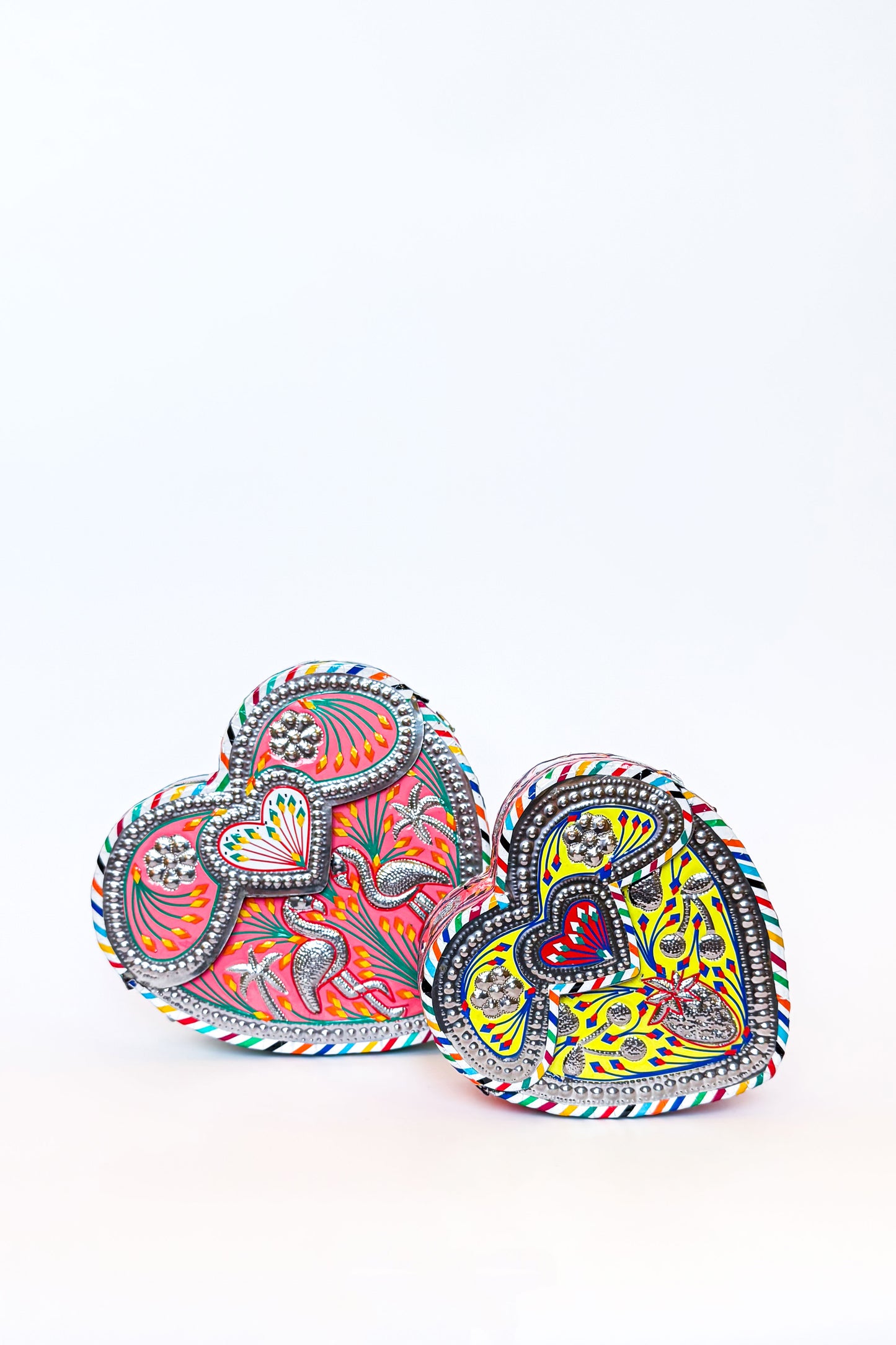 Mini Yellow Strawberry Cherry Steel Clutch Bag