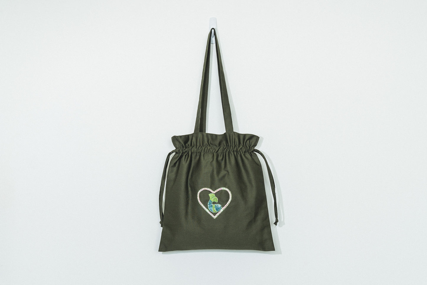 Green Fish Tie Tote Bag