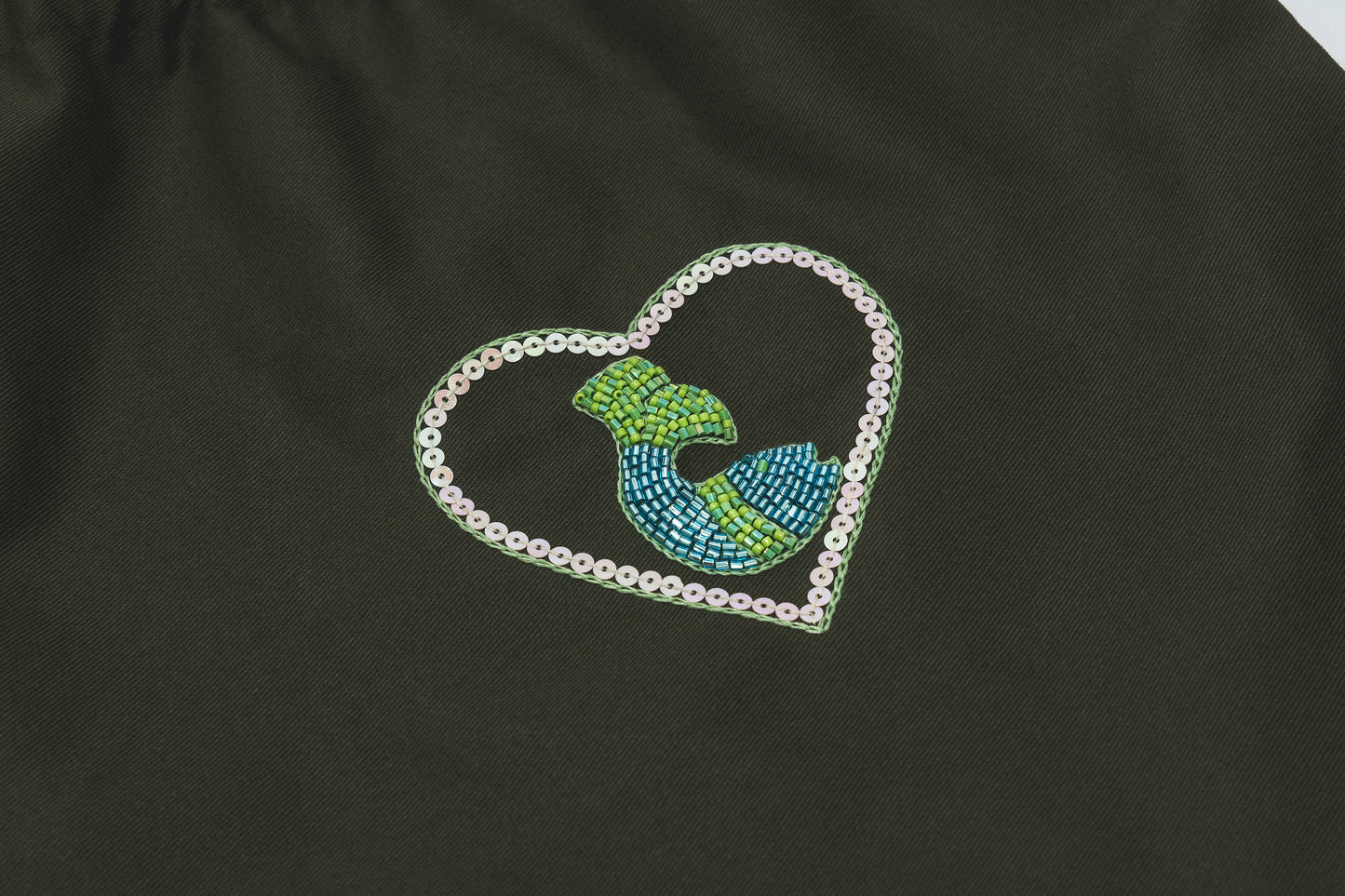 Green Fish Tie Tote Bag