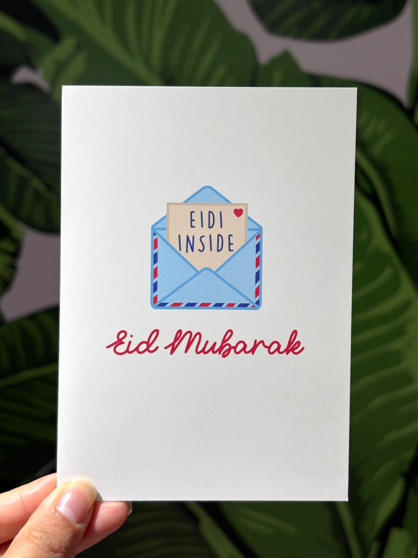 Eidi inside Greeting Card