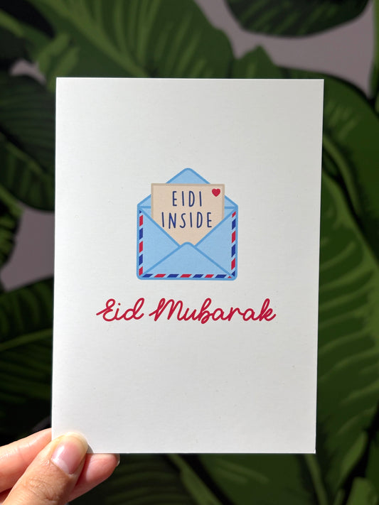 Eidi inside Greeting Card