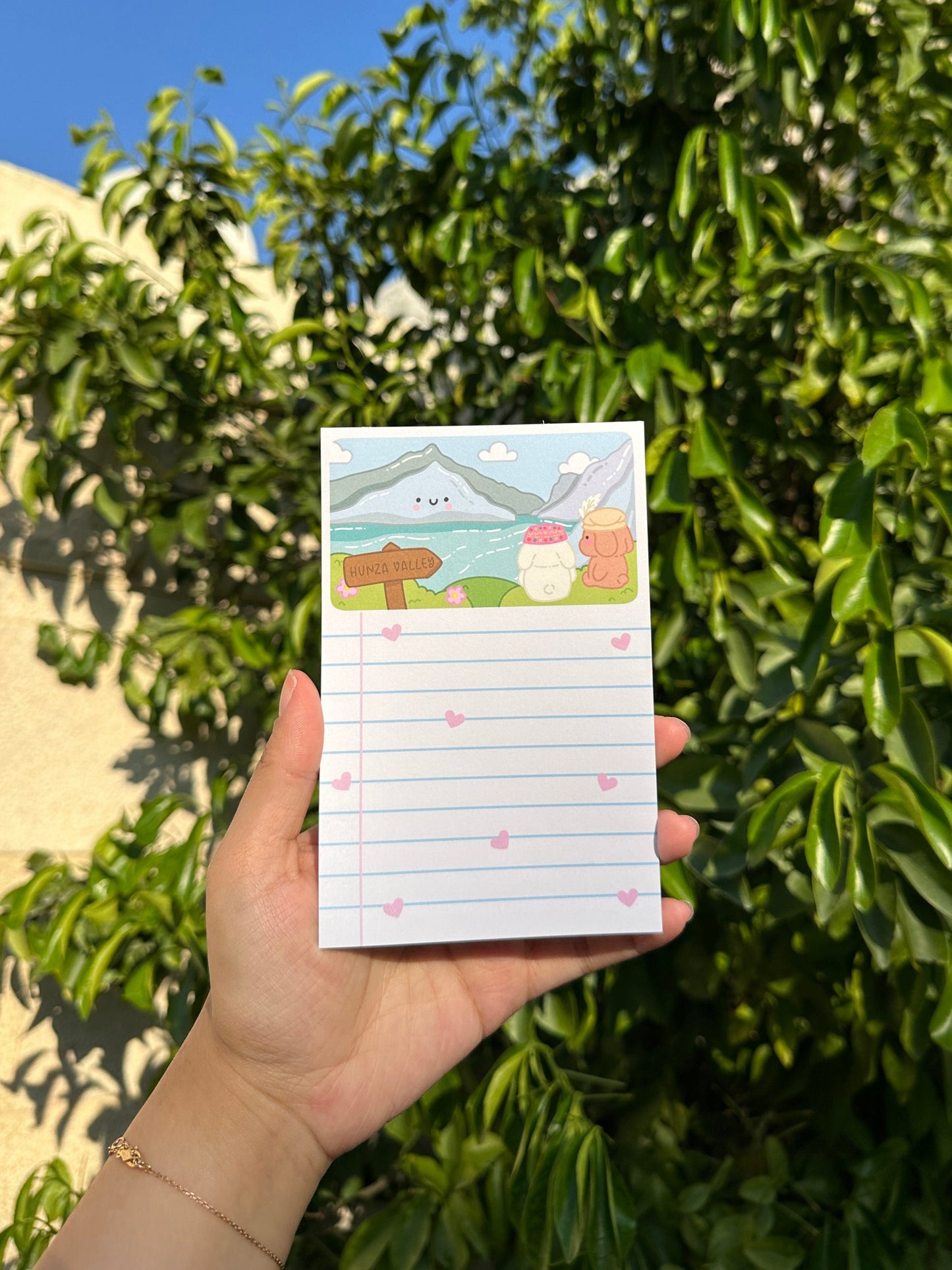 Hunza Valley - Memo Pad