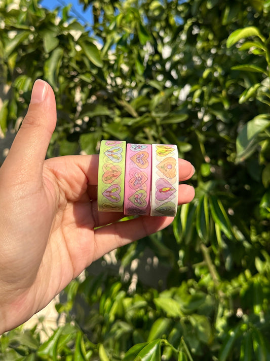 Heart Washi Tapes